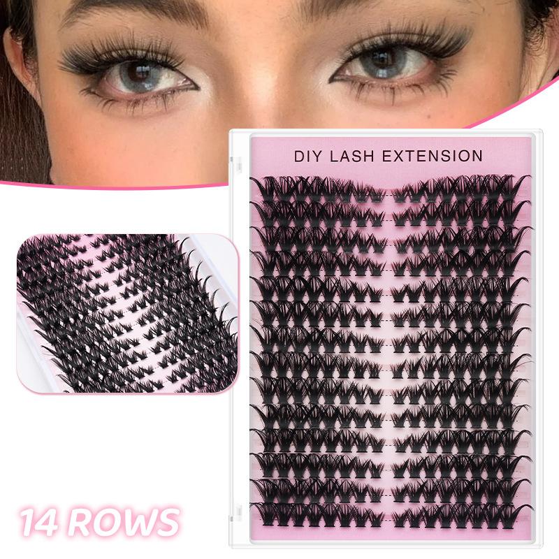 Eyelash Extension Volume - 20 шт. накладных ресниц для самостоятельного