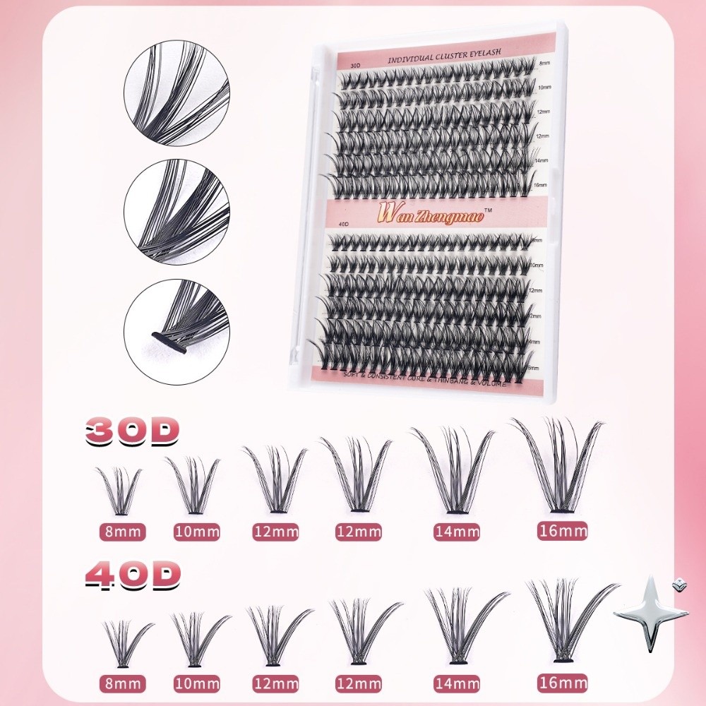 Eyelash Extension Kits - Накладные ресницы 8-16 мм для самостоятельного