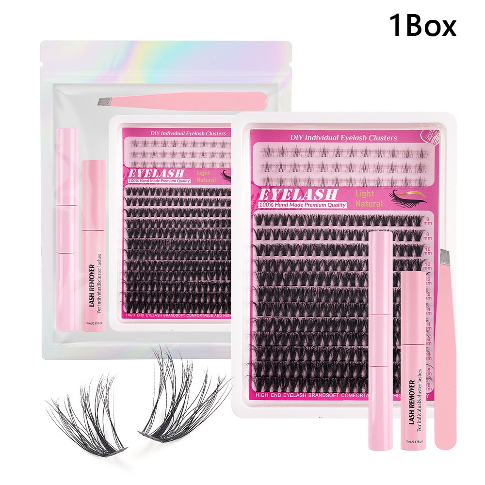 Eyelash Extension Kits - Накладные ресницы 8-18 мм: натуральный вид,