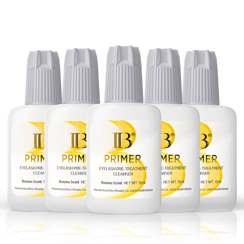 Eyelash Extension Korea - 10 бутылок IBeauty Primer, банановый прозрачный