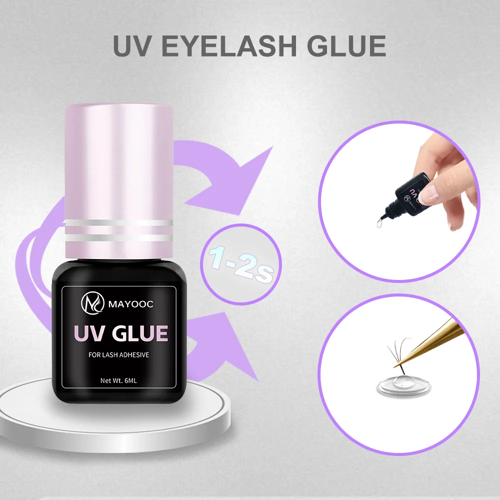 MAYOOC быстросохнущий 0,1S УФ- – обзор и цена Eyelash Extension Uv
