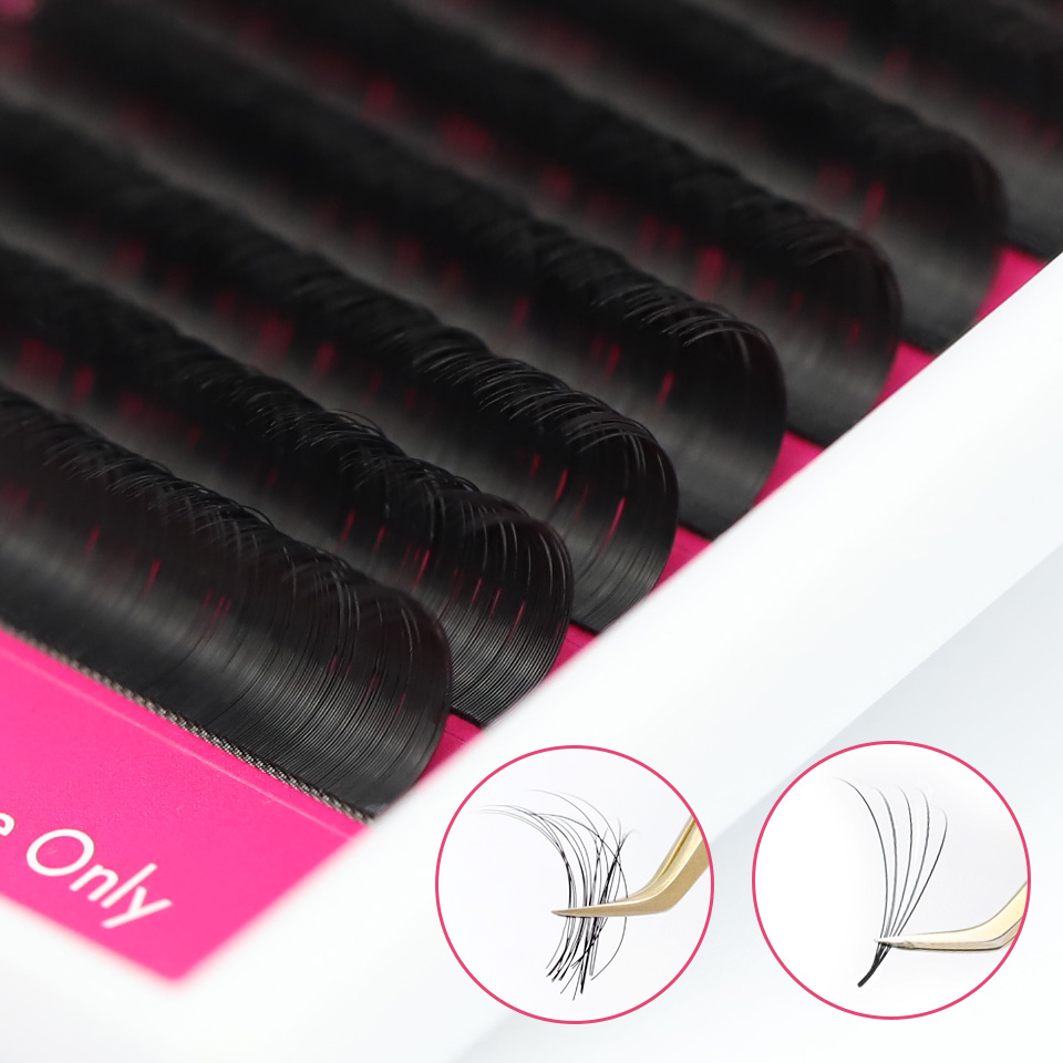 10 лотков, мягкие матовые черн – обзор и цена Eyelash Extensions Classic