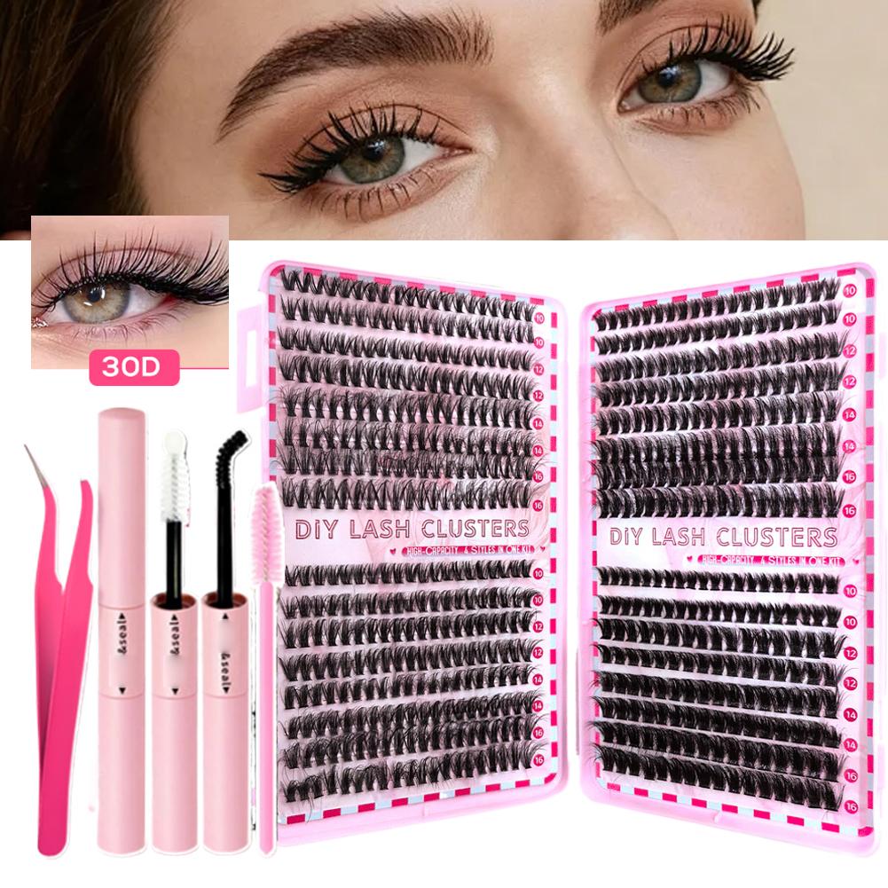 Накладные ресницы, 40 пар, в ф – обзор и цена Eyelash Extension Volume