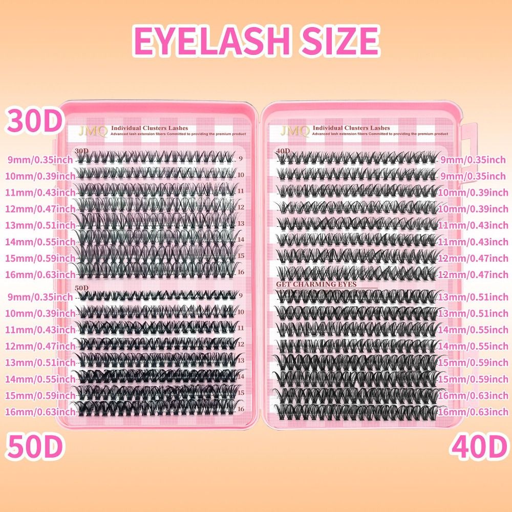 Накладные ресницы длиной 9-16  – обзор и цена Eyelash Extension Volume