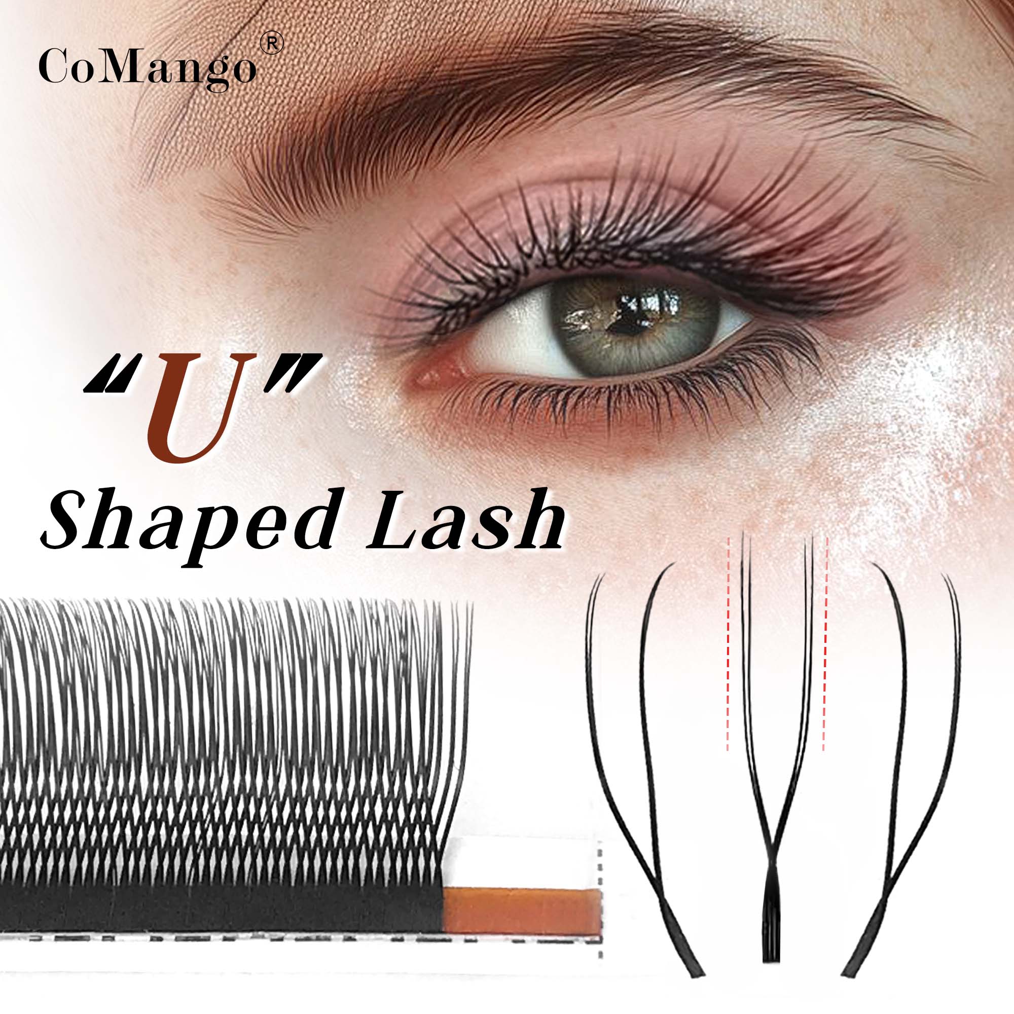 натуральные накладные ресницы  – обзор и цена Eyelash Extension Supernatural