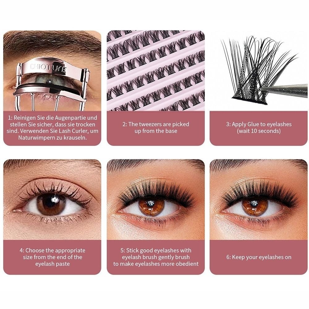 Высококачественные накладные р – обзор и цена Eyelash Extension Kits