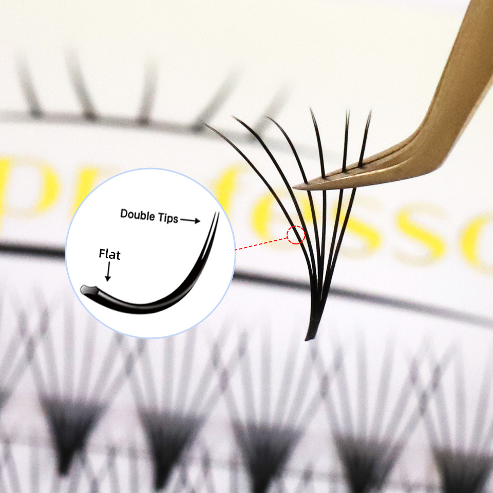 Плоские готовые вееры Вентилят – обзор и цена Eyelash Extension Supernatural