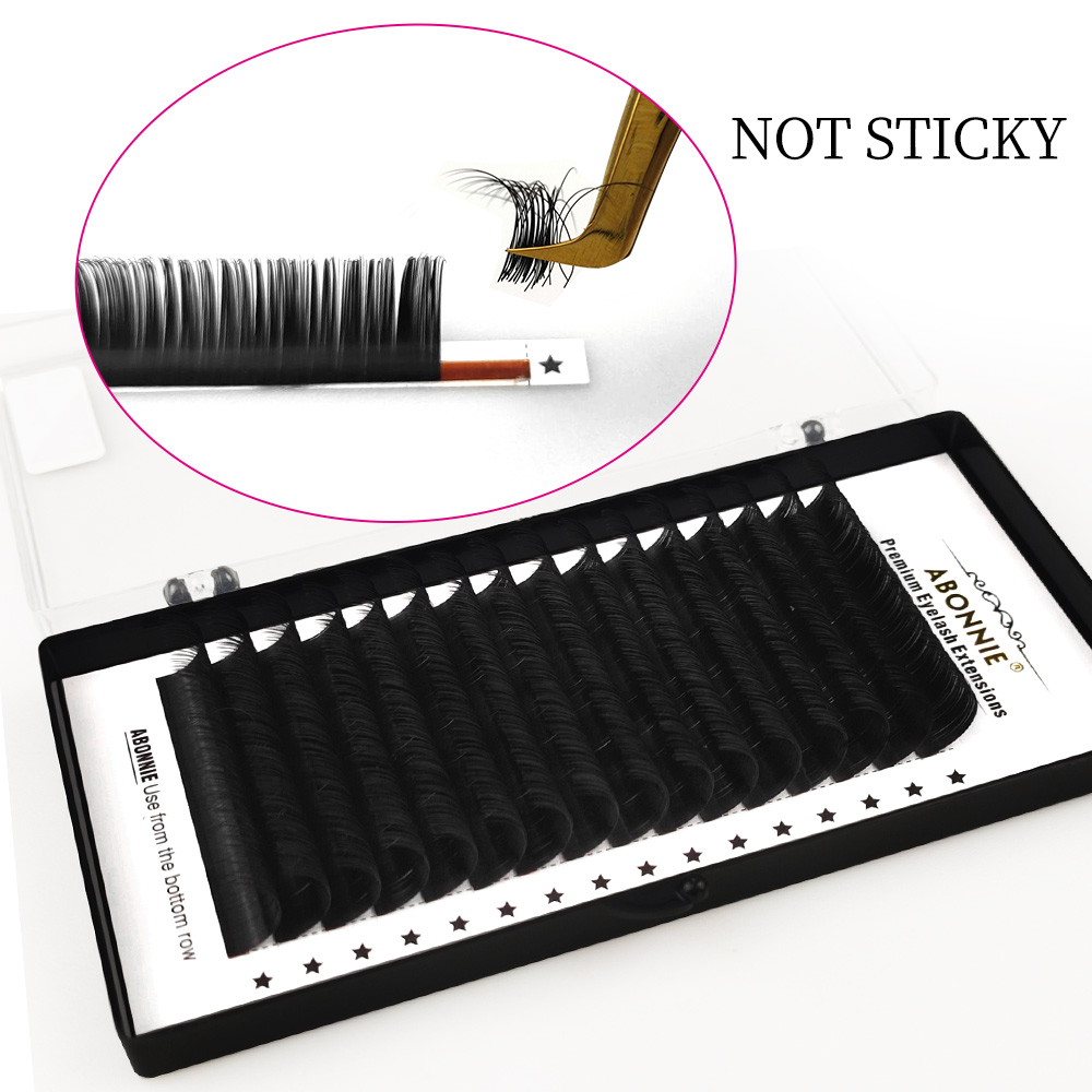 Накладные ресницы Abonnie 8-18 – обзор и цена Eyelash Extensions Classic