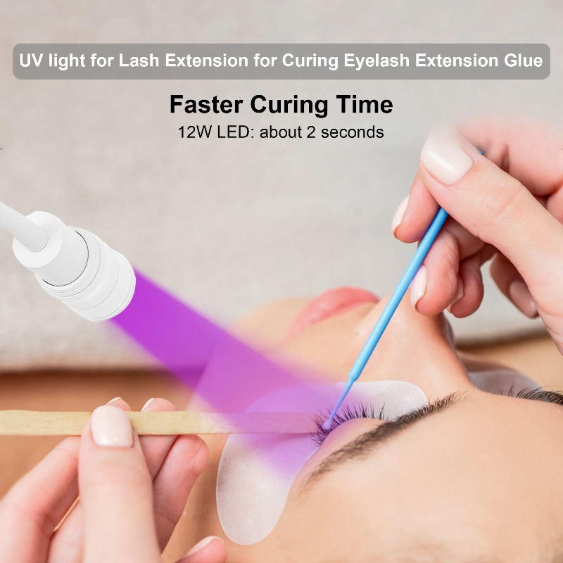 УФ-лампа для наращивания ресни – обзор и цена Eyelash Extension Uv