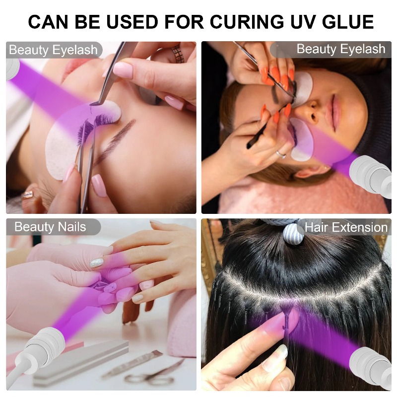 УФ-лампа для наращивания ресни – обзор и цена Eyelash Extension Uv