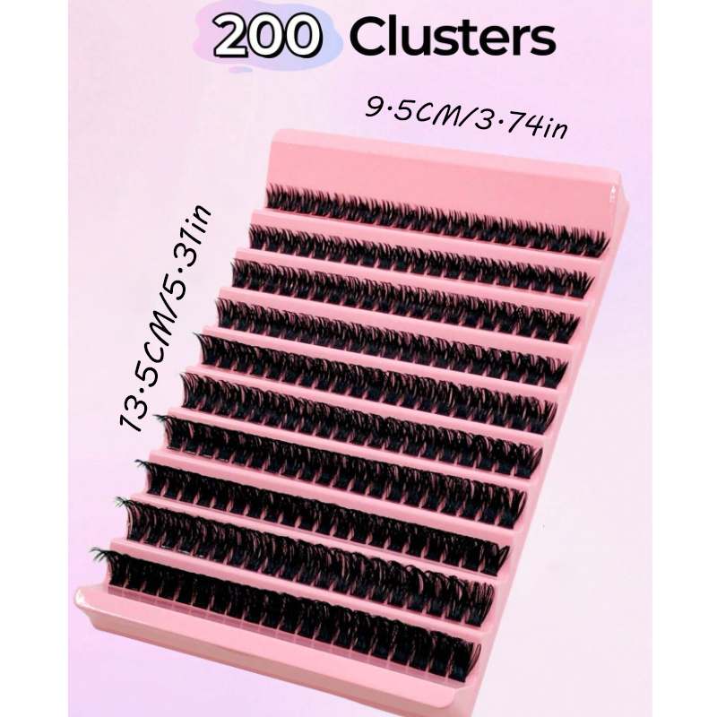 200 шт., набор для наращивания – обзор и цена Eyelash Extension Supernatural