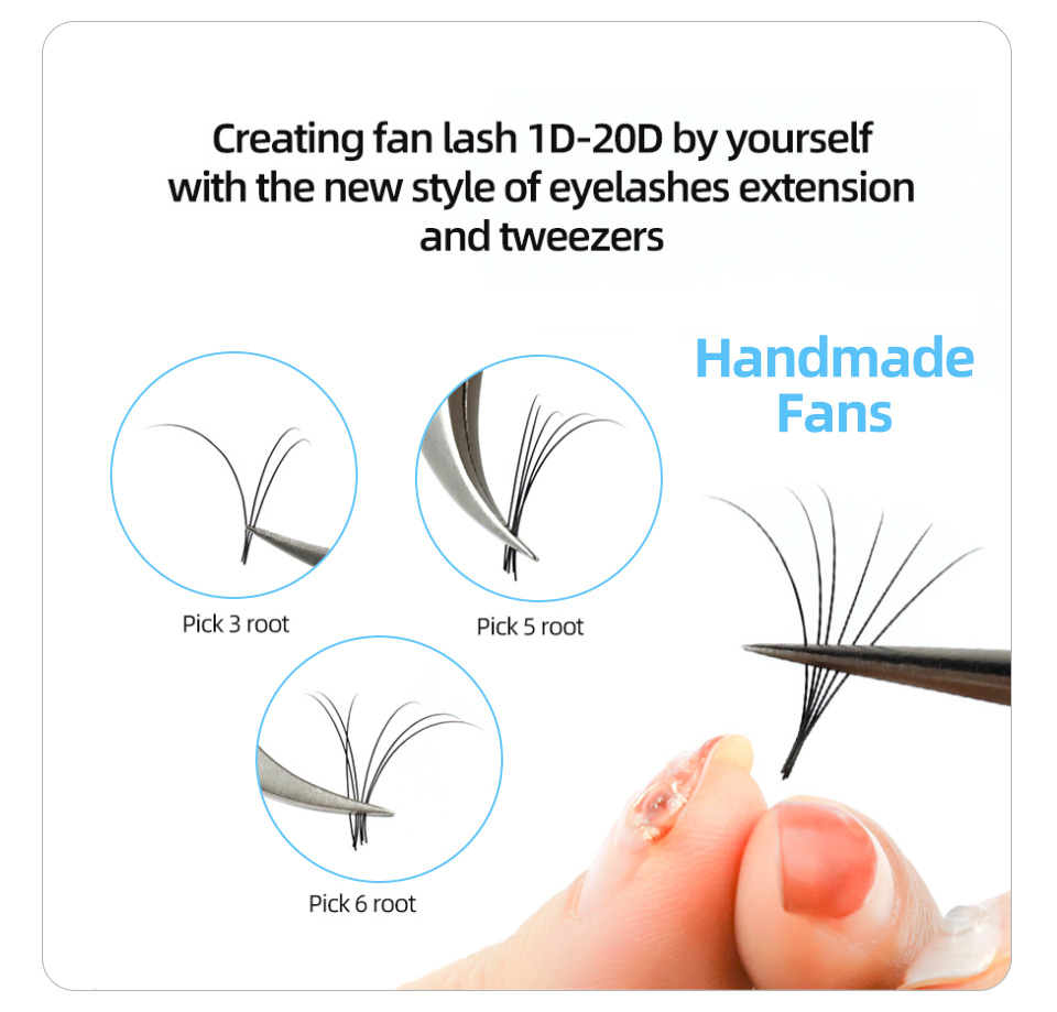 Накладные ресницы AGUUD J B C  – обзор и цена Eyelash Extensions Classic