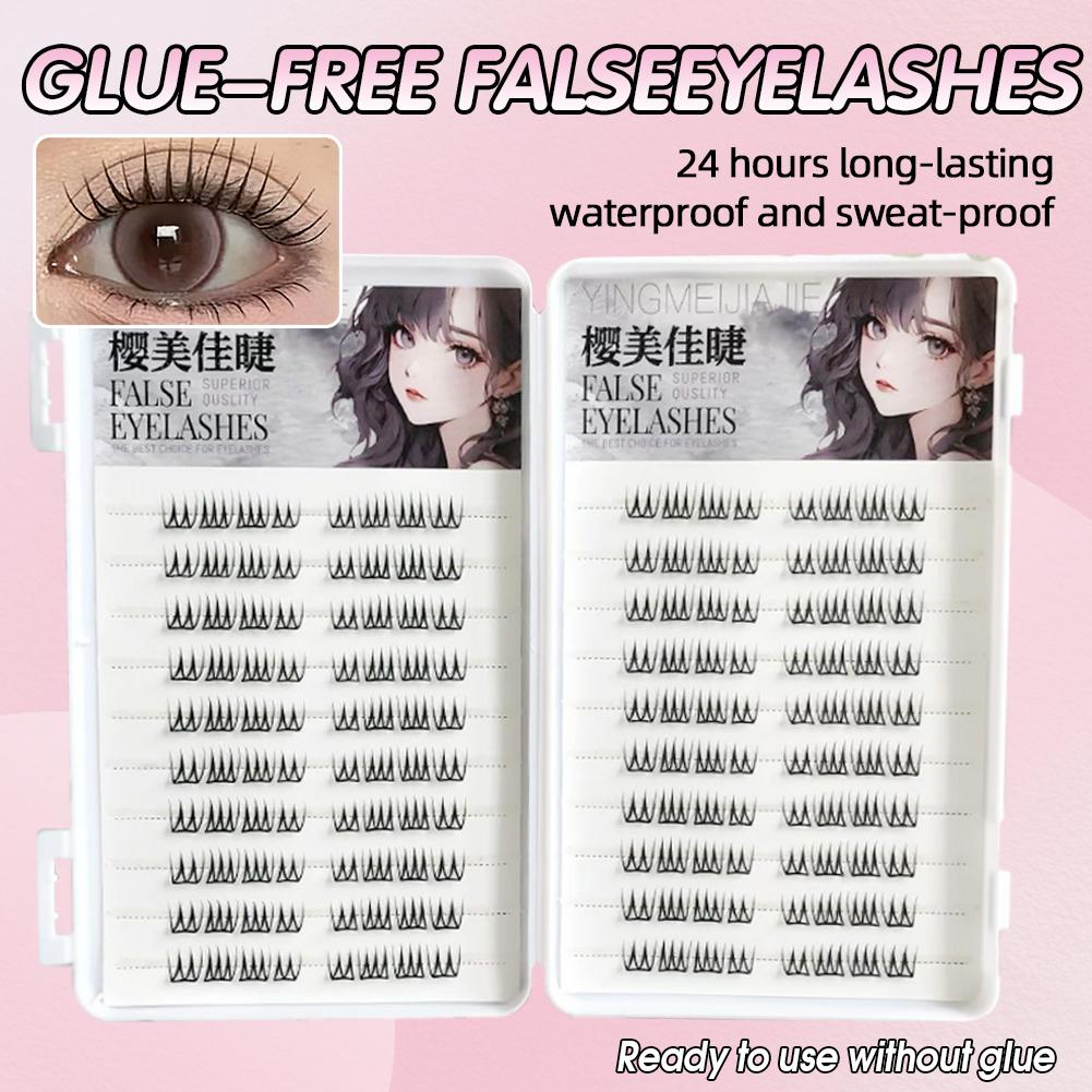 U-образные накладные ресницы б – обзор и цена Eyelash Extension Korea