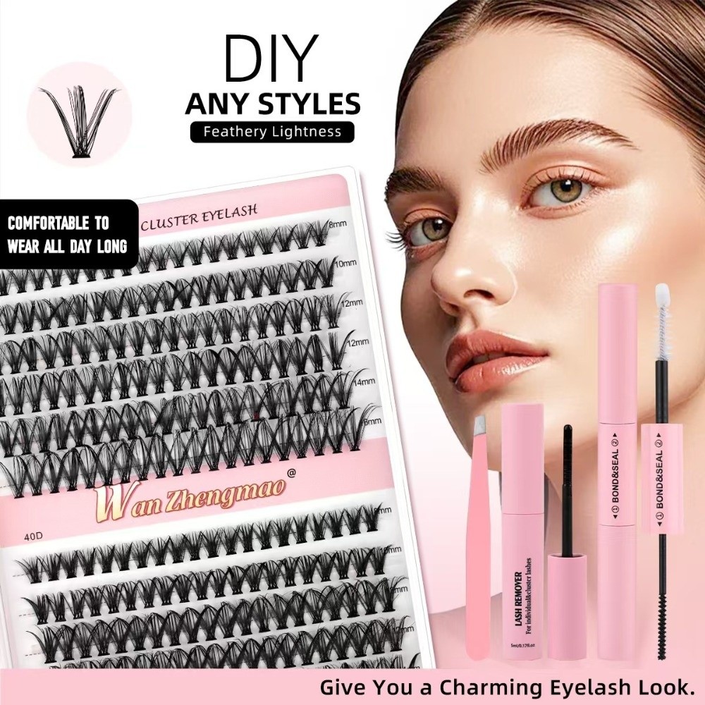 Накладные ресницы 8-16 мм для  – обзор и цена Eyelash Extension Kits