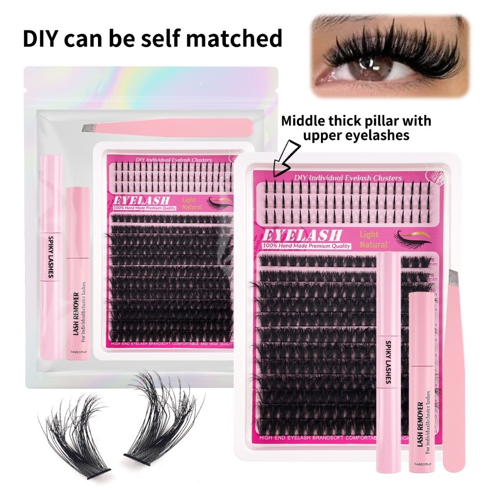 Накладные ресницы 8-18 мм: нат – обзор и цена Eyelash Extension Kits