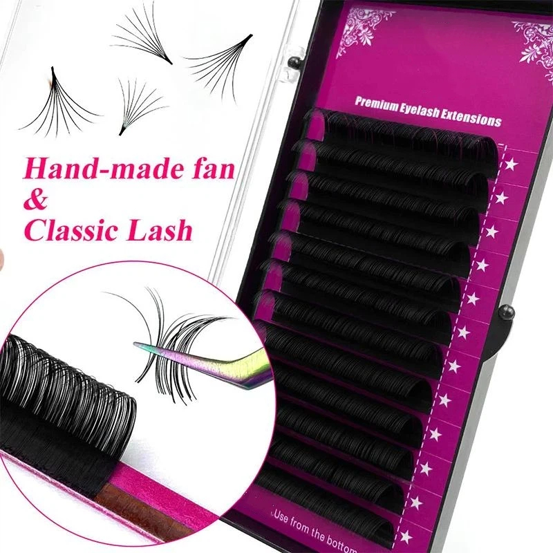 Накладные ресницы из норки пре – обзор и цена Eyelash Extension Volume