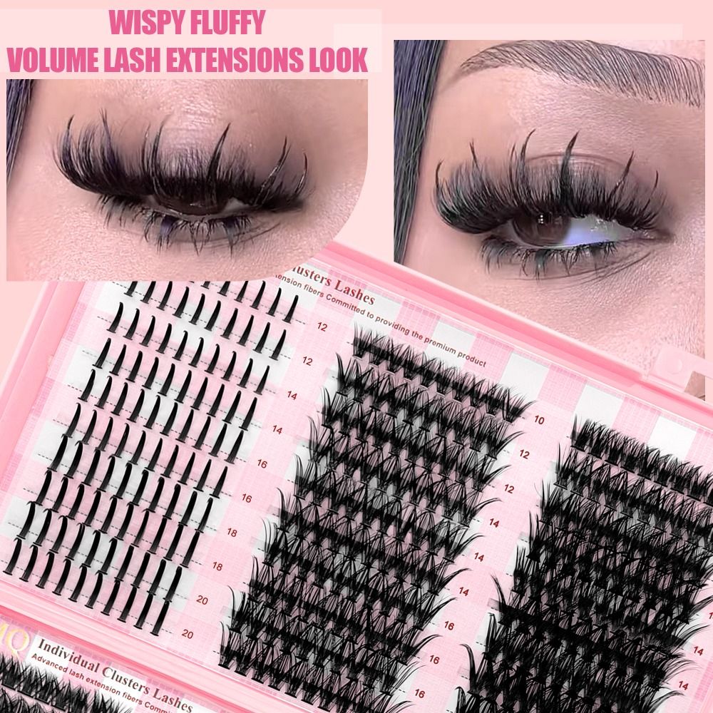 Накладные ресницы 9-16 мм, 3D  – обзор и цена Eyelash Extension Kits