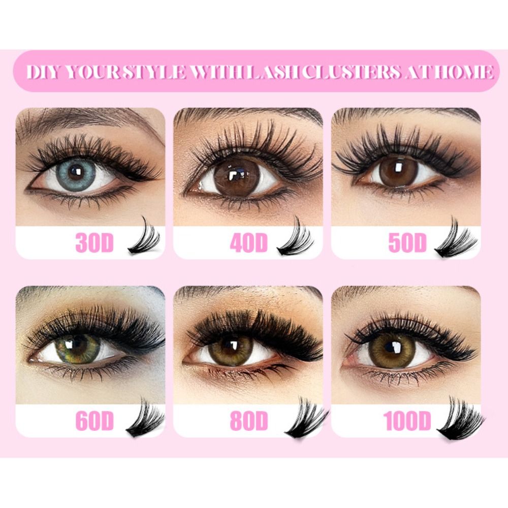 Накладные ресницы 9-16 мм, 3D  – обзор и цена Eyelash Extension Kits