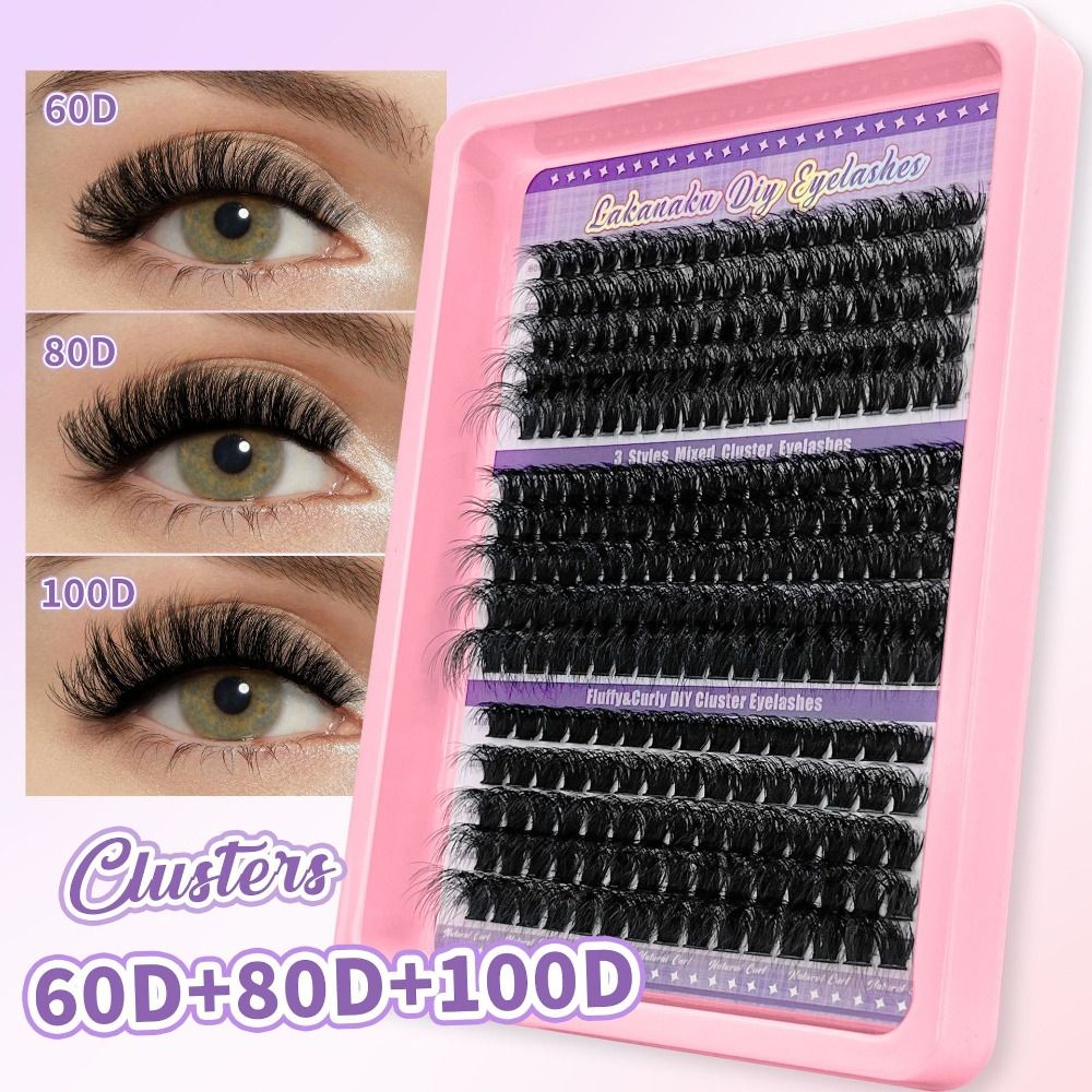 Накладные ресницы 9-16 мм, 3D  – обзор и цена Eyelash Extension Kits