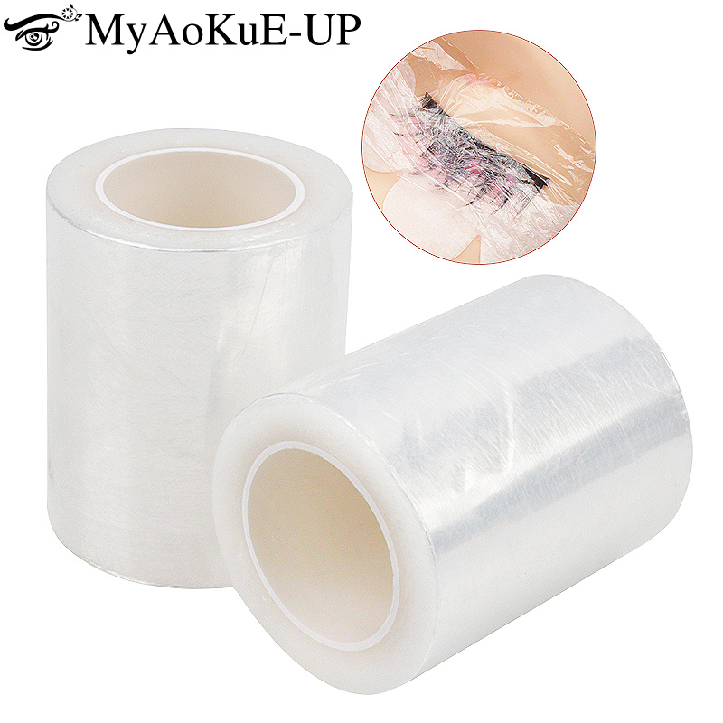 200 м/рулон, прозрачная пленка – обзор и цена Eyelash Extension Glue Remover