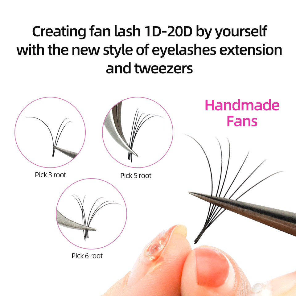Ресницы Накладные RUJADE черны – обзор и цена Eyelash Extensions Classic