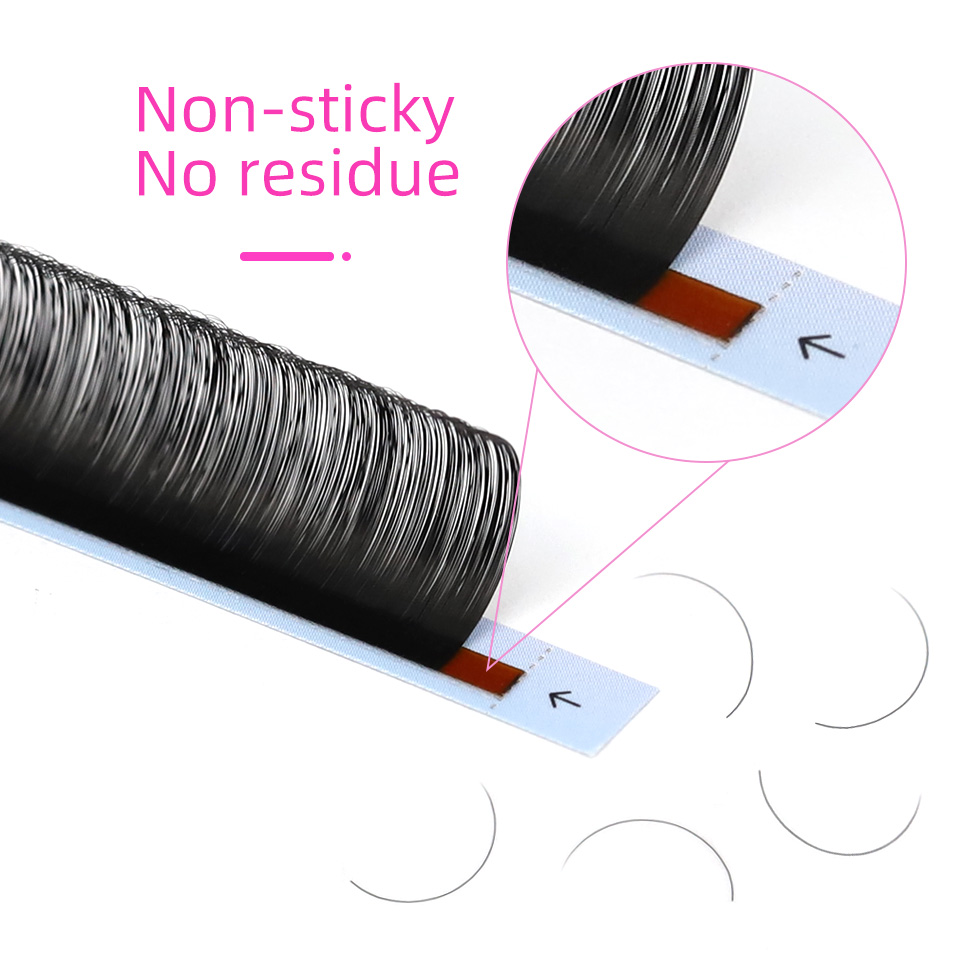 Ресницы Накладные RUJADE черны – обзор и цена Eyelash Extensions Classic