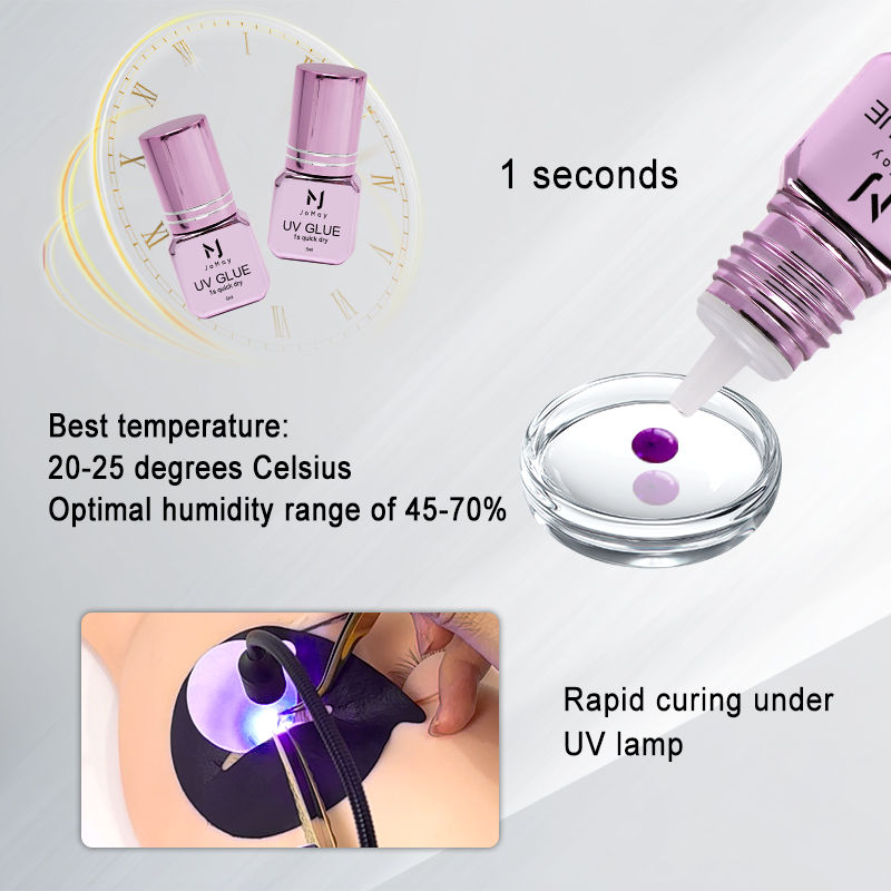 Клей для наращивания ресниц JO – обзор и цена Eyelash Extension Uv